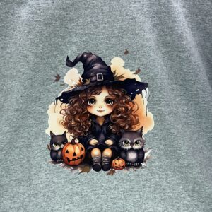 Shirt - Little Witch Gray
