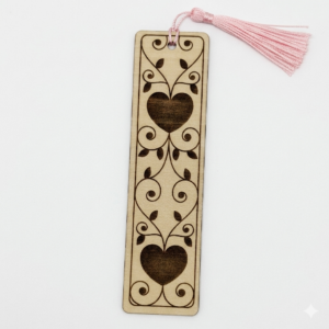 Bookmark - Heart vine